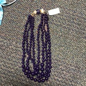 J.Crew Navy necklace